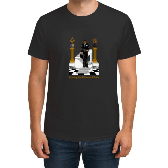 Discover freemason making the ultimate climb masons father's day gift t T-Shirts