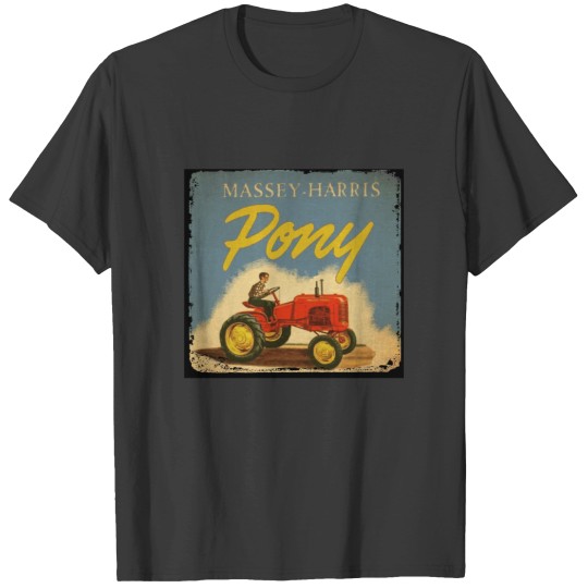 Discover Massey Harris Pony vintage Tractor52 T-Shirts