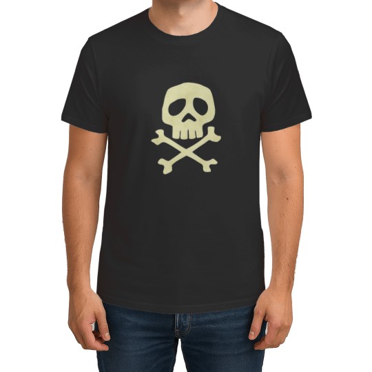 Discover Danzig Style Harlock Skull Crossbones   Jolly Roger T-Shirts
