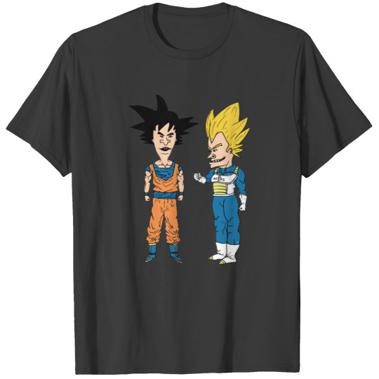 Discover beavis and butthead x dragon ball and son goku T-Shirts