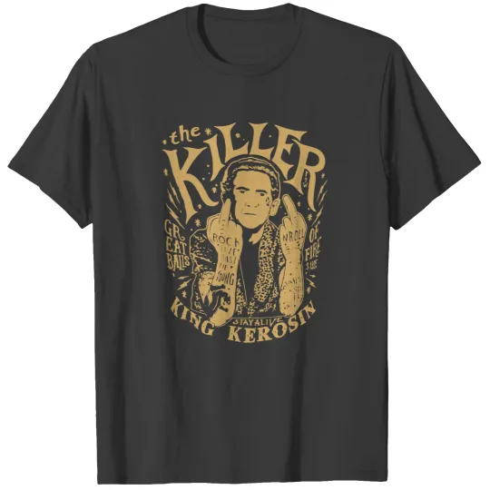 Discover Jerry Lee Lewis Kill King Rock N Roll 11 T-Shirts