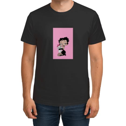 Discover Betty Boop cuddling kitty catiPhone Case T-Shirts