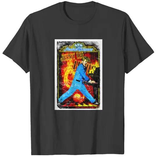 Discover Jerry Lee Lewis. Sun Records. Memphis. TN. Million Dollar Quartet. Music. T-Shirts