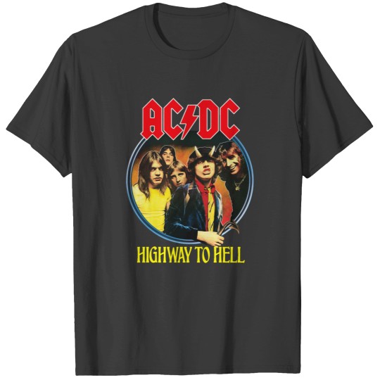 Discover Highway to Hell Power High Voltage Who Made Who Back in Black T-Shirts