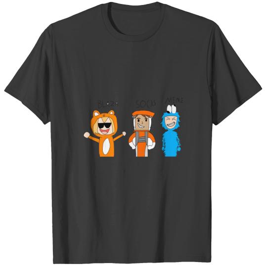 Discover Socksfor1 and fatmemegod and blazaplays T-Shirts
