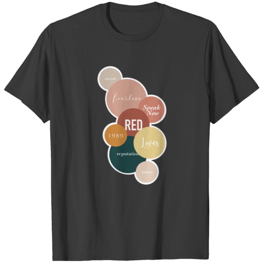 Discover TaylorSwift Albums Illustration T-Shirts