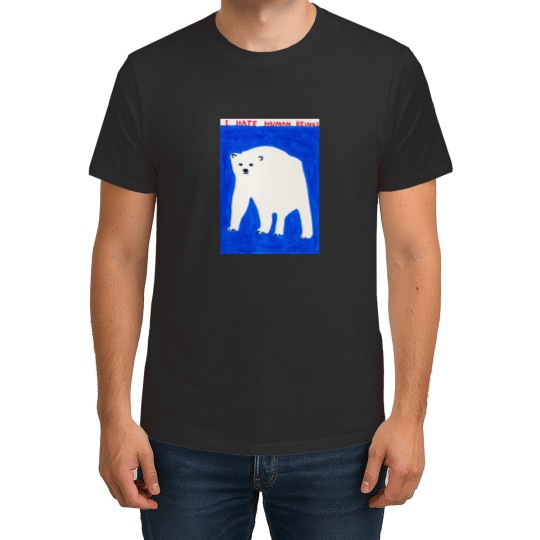 Discover David Shrigley I H*te Humans Being T-Shirts