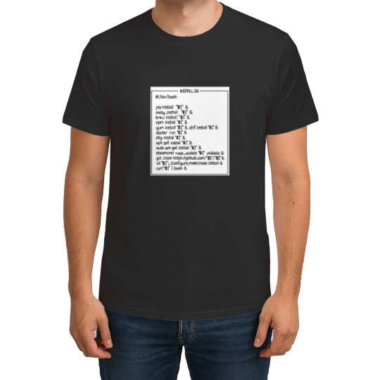Discover Linux Installer Script57 T-Shirts