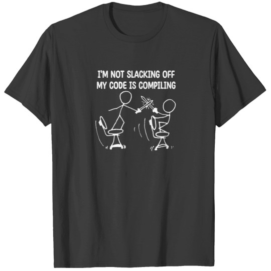 Discover xkcd im not slacking off8 T-Shirts