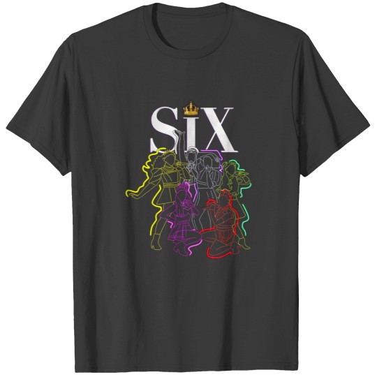 Discover Six The Musical T-Shirts