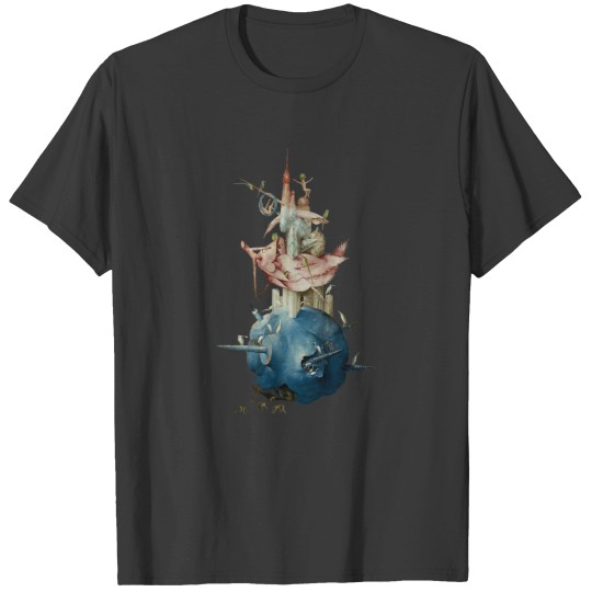 Discover Hieronymus Bosch Garden of Earthly Delights Tower T-Shirts