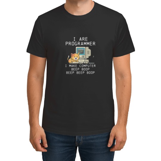 Discover i are programmer i make computer beep boop Classic T-Shirts