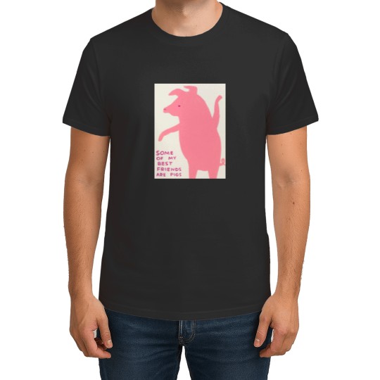 Discover David Shrigley Some Of My Friends Are Pigs T-Shirts