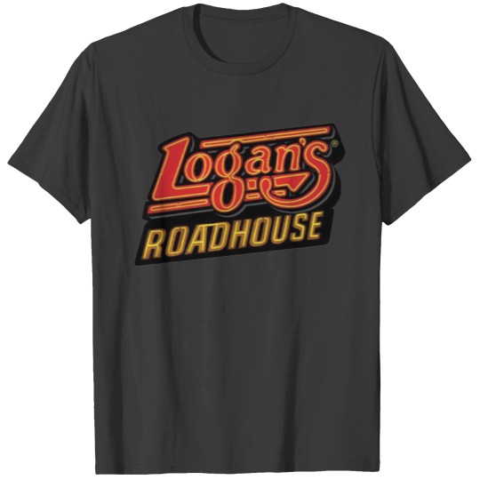 Discover Camisetas legais de arte retrô Logans Roadhouse