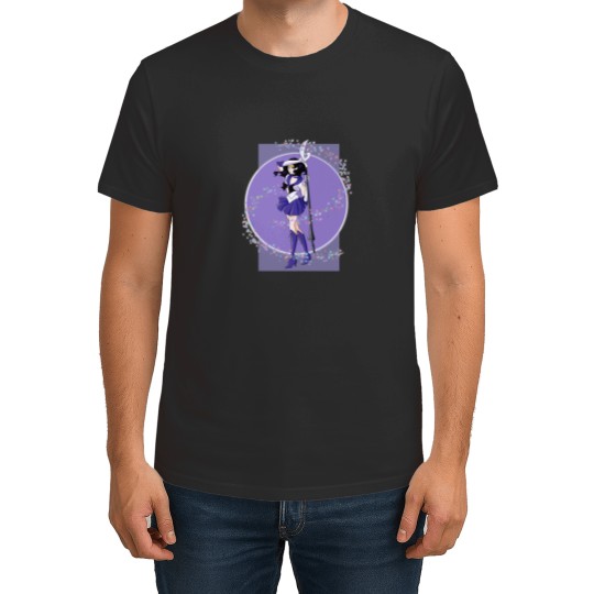 Discover Sailor Saturn Print T-Shirts