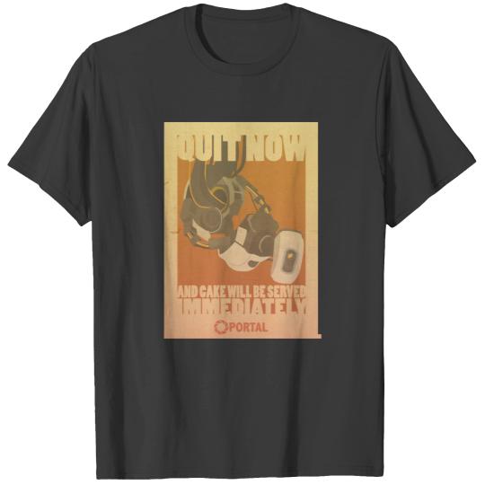 Discover Portal Propaganda- GLaDOS T-Shirts