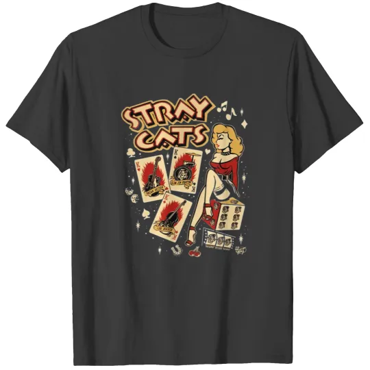 Discover Stray Cats Band Rock Stray Cats T-Shirts
