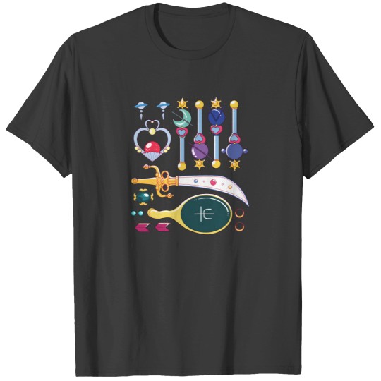 Discover Harajuku Kawaii Sailor Moon T-Shirt