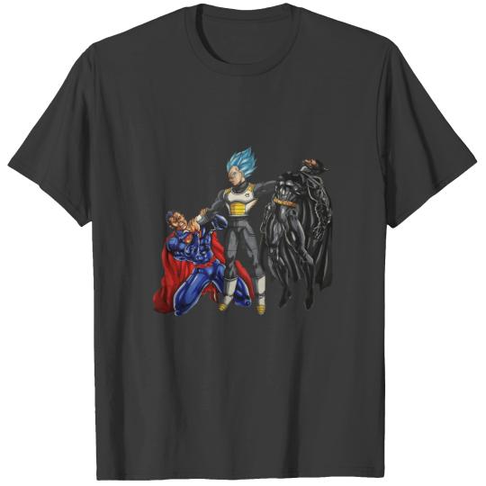 Discover Vegeta Super Saiyan Blue Beats Super Heroes T-Shirts