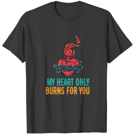 Discover Caged heart T-Shirts