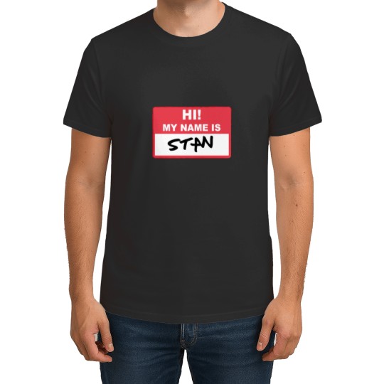 Discover eminem-singer - Hi My Name Is Stan T-Shirts