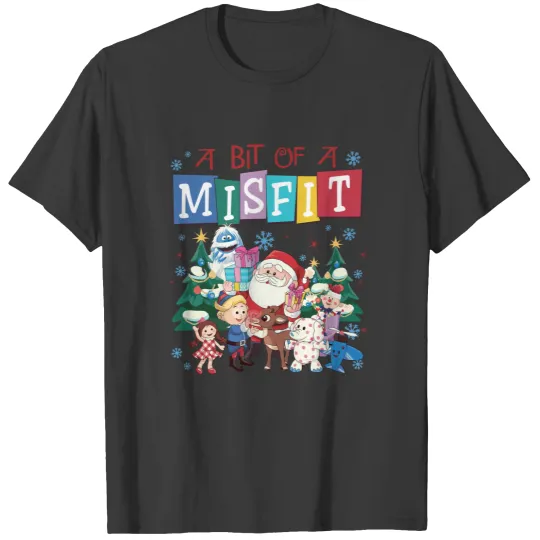 Discover Misfit Toys Christmas T Shirts, A Bit Of A Misfit T Shirts, Rudolphs The Red Nosed Reindeer