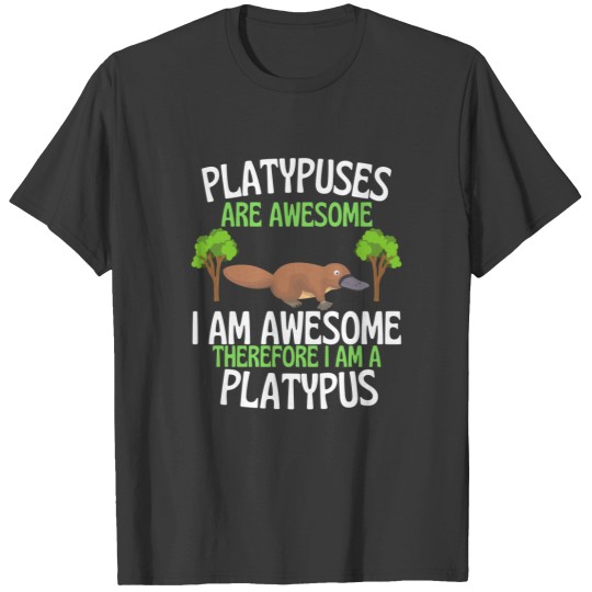 Discover Cute Platypus T Shirts Platypuses Are Awesome Funny Cute Platypus Lover