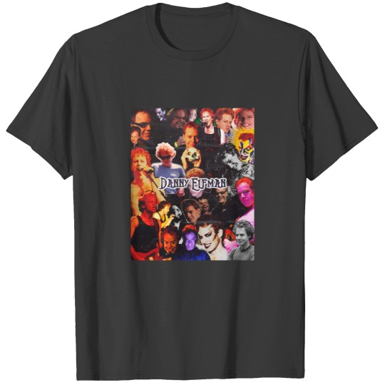Discover Danny Elfman Head Collage T Shirts
