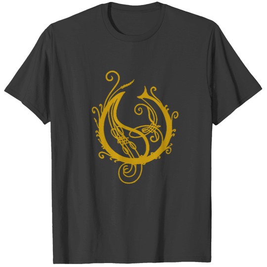 Discover yellow Opeth logo T Shirts