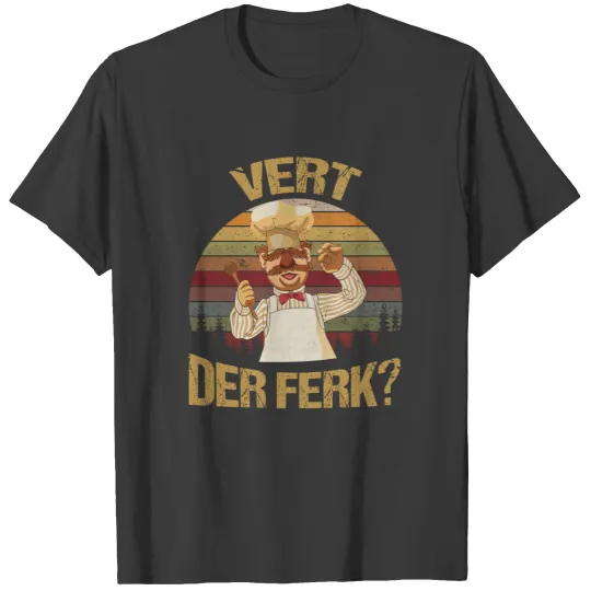 Discover The Muppet Vert Der Ferk Swedish Chef Kitchen Apron T Shirts