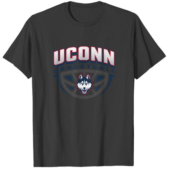 Discover connecticut huskies basketball dribble logo t Kids Pullover T Shirts