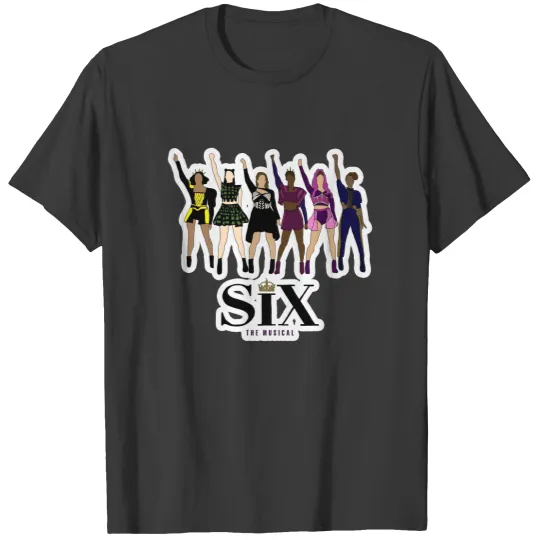 Discover Six the Musical Full Logo - Special T Shirts