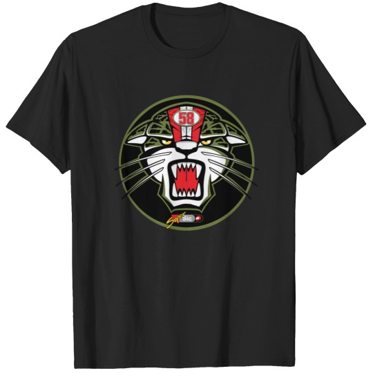 Discover Marco Simoncelli Tiger Logo T-Shirts