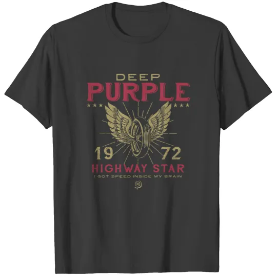 Discover 1972 Deep Purple Highway Star , Deep Purple Shirt, Vintage Style T shirt