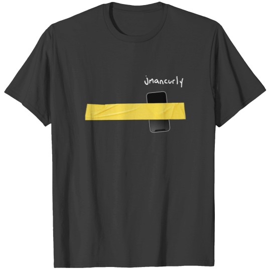 Discover Jmancurly Yellow Tap Phone T Shirts