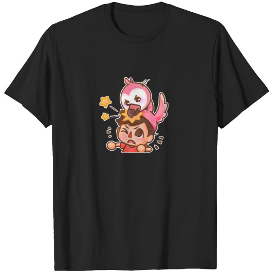 Discover Albert Flamingo Youtooz Sticker T-Shirts