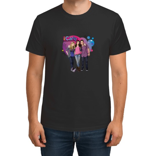 Discover iCarly Cast Bubble Carly, Sam, and Freddie T Shirts T Shirts