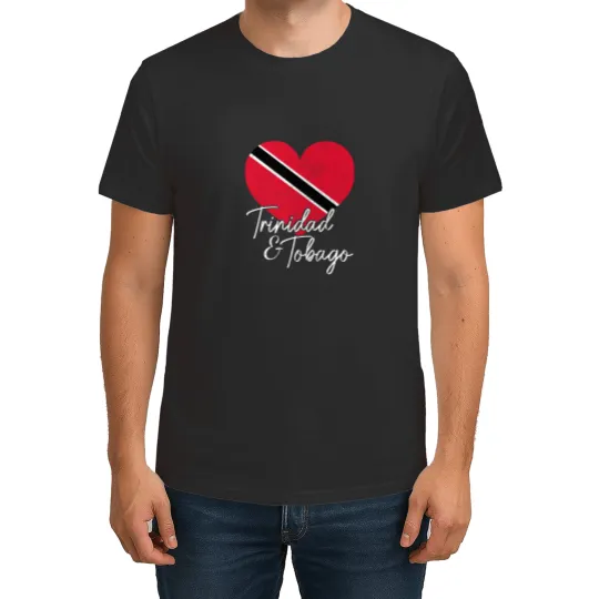 Discover Trinidad _amp_ Tobago Trinidadian Tobagonian Flag Heart Pride House Flags T Shirts