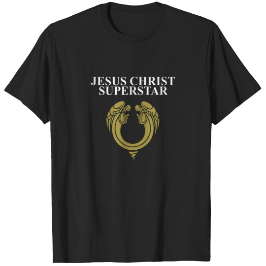 Discover Jesus Christ Superstar 1970 Classic Logo Black 4949 T Shirts