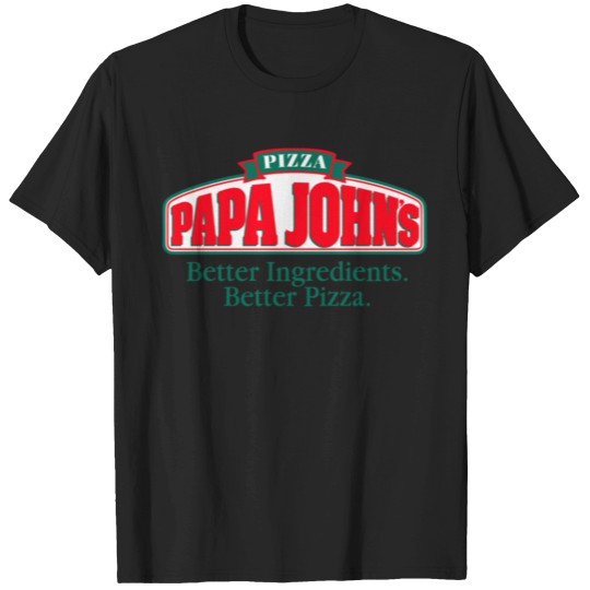 Discover PAPA JOHNS PIZZA FAST FOOD RESTAURANT T Shirts