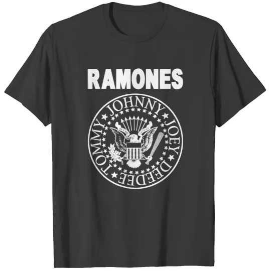 Discover The Ramones Seal Logo Rock Punk Heavy T Shirts