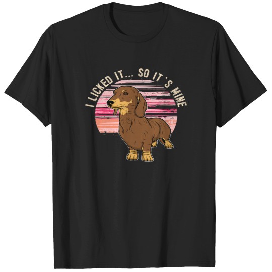 Discover Dachshund Wiener Dog Men Woman 166 Doxie Dog T-Shirts