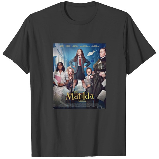 Discover Matilda the musical movie - Roald Dahls Matilda the Musical movie 2022 Baby Blankets T Shirts