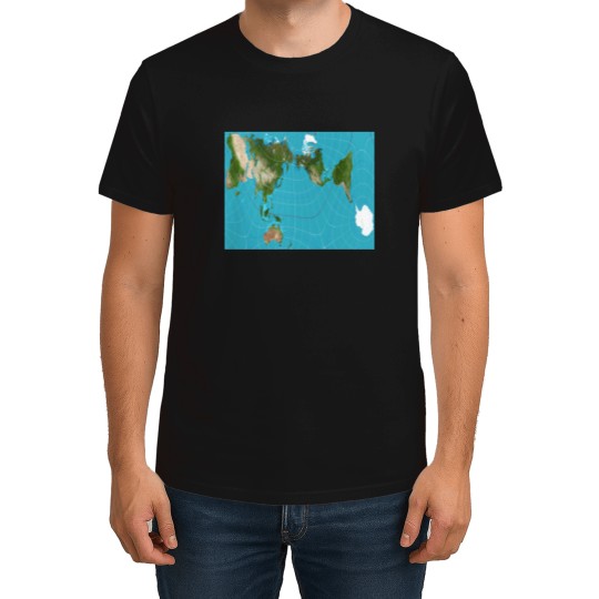 Discover Authagraph World Map Premium Matte Vertical Poster T Shirts
