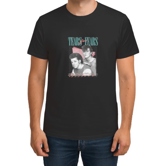 Discover Vintage Faded-Style 80s Tears For Fears Design - Tears For Fears - T-Shirt