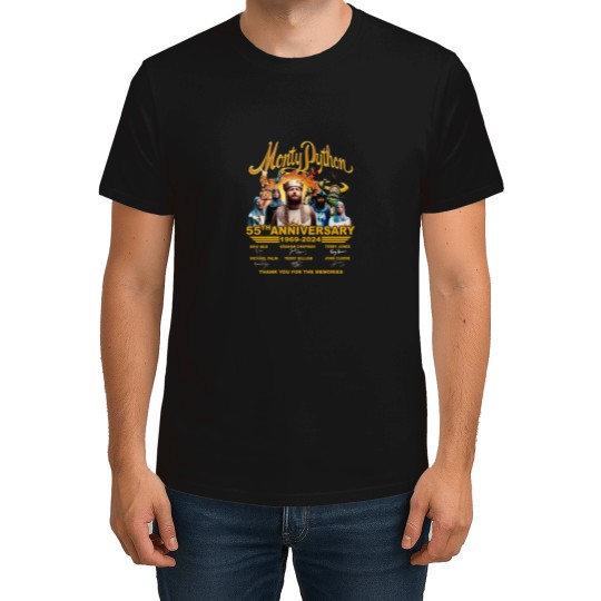 Discover Monty Python 55Th Anniverasry T-Shirt 1969 – 2024 Thank You