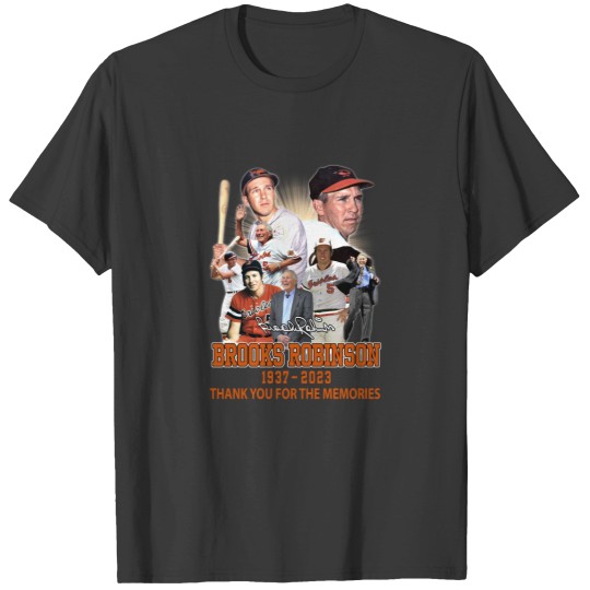 Discover Signature Brooks Robinson 1937-2023 Thank You T Shirts