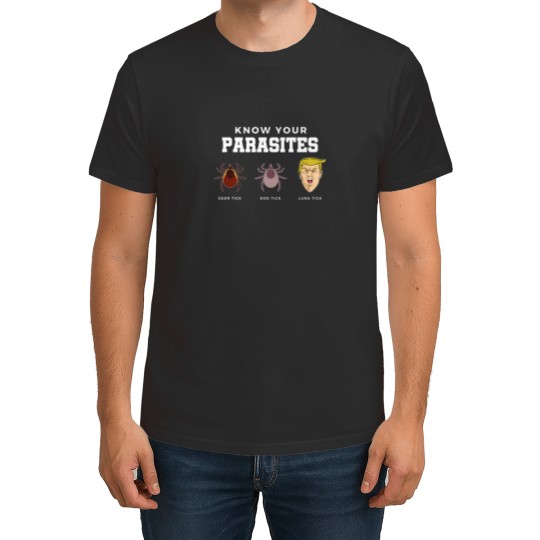 Discover Know Your Parasites AntiTrump Impeach Trump T-Shirts