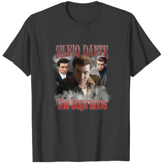 Discover Silvio Dante t shirt ,The Sopranos Homage T Shirt