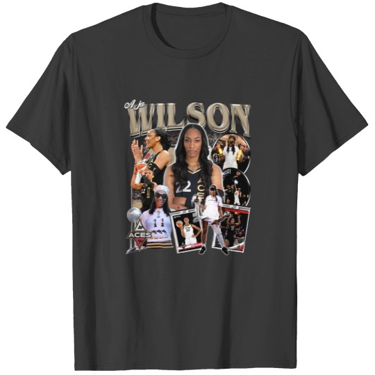 Discover A'Ja Wilson Vintage Bootleg - Aja Wilson - T-Shirt